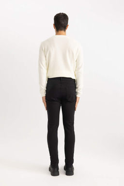 Узкие брюки-чинос из габардина и парусины - Defacto фото 6