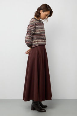 ЕТ 70005/бордовый юбка жен