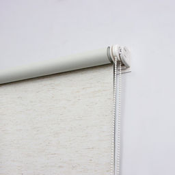 Штора рулонная Оливия, премиум блэкаут, 57160 см, 3 варианта крепления, цвет лён - Simaland фото 2