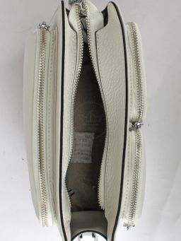 Сумка женская натуральная кожа GU 2033-2573, 1отд, плечевой ремень, белый SALE 245038 - Adelia фото 3