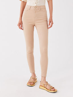 Y?ksek Bel J?piter S?per Skinny Fit Kad?n Jean Pantolon