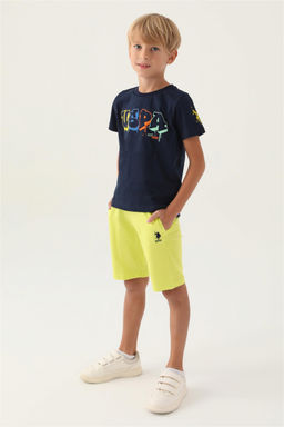 Темно-синий пижамный комплект для мальчика - U.s. polo assn фото 3