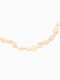 Ожерелье из ракушек «Аника», длина 25 см, бежевый