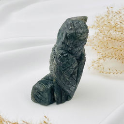 Статуэтка Сова из Лабрадора - Радуга самоцветов фото 4