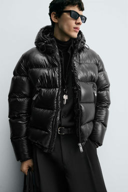 100% FEATHER WATER-REPELLENT DOWN JACKET - Zara фото 5