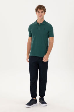 Мужские темно-синие брюки из плотной ткани - U.s. polo assn фото 9