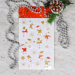 Наклейка новогодняя 25х14 Новый год / 610-276 /уп 12/600/ - Галеонтрейд фото 9