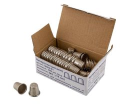 Gamma NGS-01 Наперсток сталь 100 шт в картонной упаковке №7 (14мм)