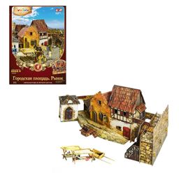 УмБум375 "Городская площадь. Рынок" Средневековый город/12