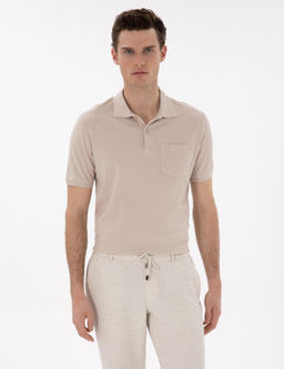 Ta_ Regular Fit %100 Pamuk Polo Yaka Basic Ti__rt