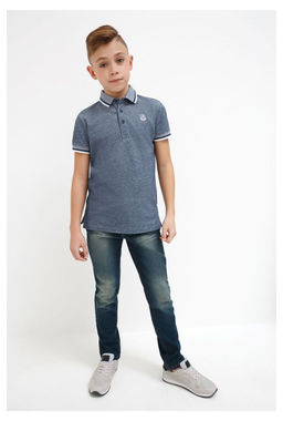 20110160158 Брюки джинсовые детские для мальчиков Jim, темно-голубой