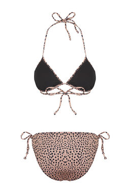 Trendyolmilla Leopar Desenli Ucgen Regular Bikini Tak?m? TBESS25BT00149  фото 6