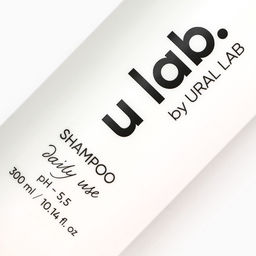 Шампунь для волос, увлажнение и питание, аромат цветочный, U LAB prof, 300 мл