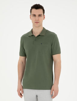 Haki Regular Fit Basic Ti__rt