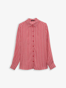 ЕМКА / Рубашка с принтом - Emka фото 5