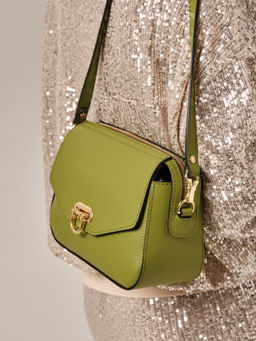 Сумка через плечо Azaro 3684 зеленый бамбук