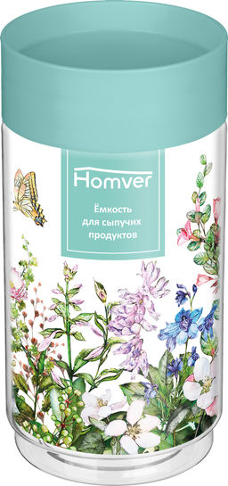 Цена за 2 шт. Емкость для сыпучих продуктов 1л (микс) 223111590/00