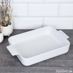 Блюдо прямоугольное 32*20см для запекания с ручками арт. WE-1255 (734748)