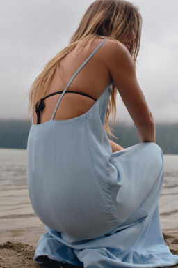 FLOWING MIDI DRESS - Zara фото 4