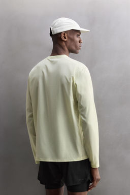 PERFORATED LONG SLEEVE T-SHIRT - Zara фото 3