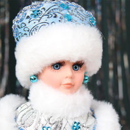 Фигурка Снегурочка 30 см +подарок / 22B08-12 /уп 36/музыкальная - ГалеонТрейд фото 3
