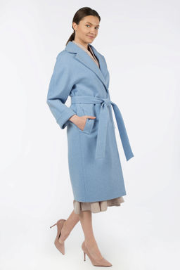 Пальто женское демисезонное Classic Reserve (пояс) - El podio фото 4