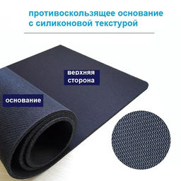 Нано коврик для сушки посуды черный 40*30см (3157) - Мой органайзер фото 7