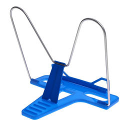 Подставка для книг «Отличный выбор», с пластиковым упором, эконом, синяя