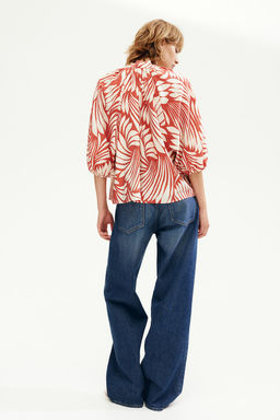 Blusa con mangas globo - H&m фото 4