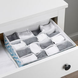 Органайзер для хранения белья Доляна Лагуна, 16 ячеек, 272510 см, бирюзовый  фото 9