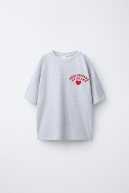 HEART PRINT T-SHIRT