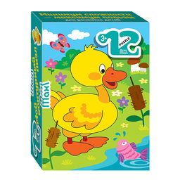 Пазлы 12 "Утёнок" (Mini-maxi)