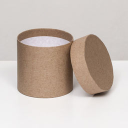 Шляпная коробка крафт, 10 х 10 см - Simaland фото 2