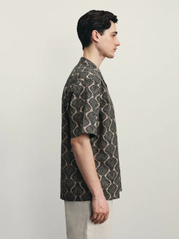 Рубашка с принтом / Zarina  фото 5