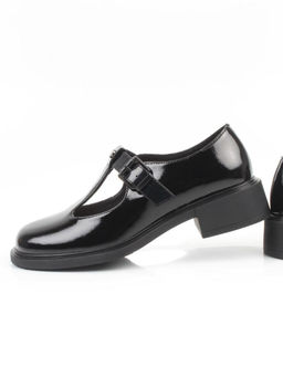 06-M47-16 BLACK Туфли женские (натуральная кожа)