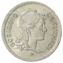 1 песета 1937 года Испания (Эускади)