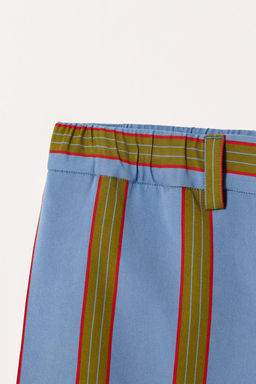 STRIPED RELAXED FIT BERMUDA SHORTS LIMITED EDITION - Zara фото 8