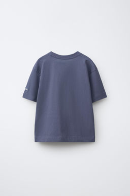 CAMISETA ESTAMPADO N?MERO / Azul / Gris