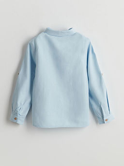 Uzun Kollu Basic Erkek ?ocuk G?mlek