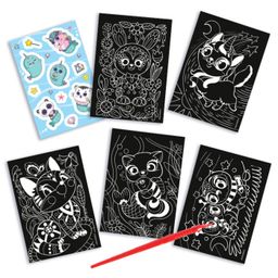 Блокнот-гравюра Зверята, 10 листов, штихель - Школа талантов фото 8