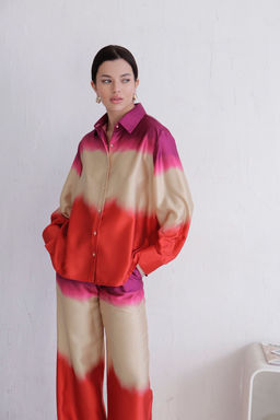 Рубашка с принтом градиент - Martichelli фото 2