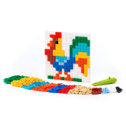 Конструктор Классик Мозаика №11 (домашние птицы) (350 элементов) (в пакете)