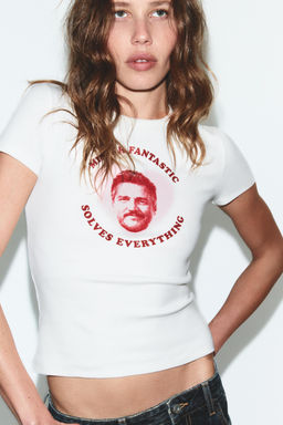 PEDRO PASCAL MARVEL T-SHIRT - Zara фото 7