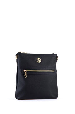 Женская темно-синяя сумка через плечо - U.s. polo assn фото 4