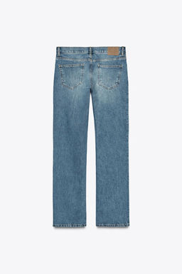 ZW COLLECTION STRAIGHT BOOTCUT LOW-RISE JEANS - Zara фото 9