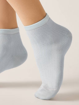 Цена за 2 пары Носки короткие Conte Elegant, голубой  фото 2