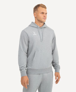 Худи JOGEL ESSENTIAL Cotton Hoodie, серый меланж  фото 8