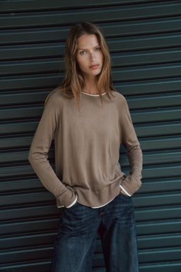 DOUBLE KNIT SWEATER - Zara фото 17