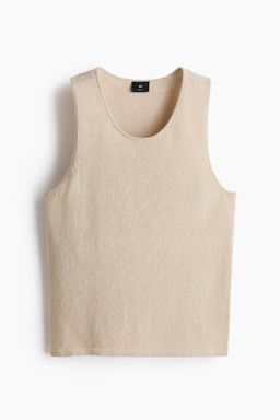 Camiseta sin mangas en punto Regular Fit - H&m фото 2