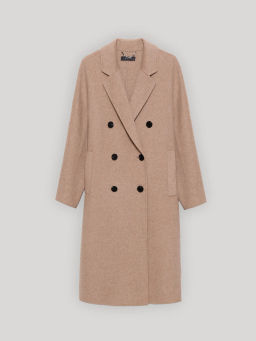 Пальто прямого кроя  R080 - Emka фото 11